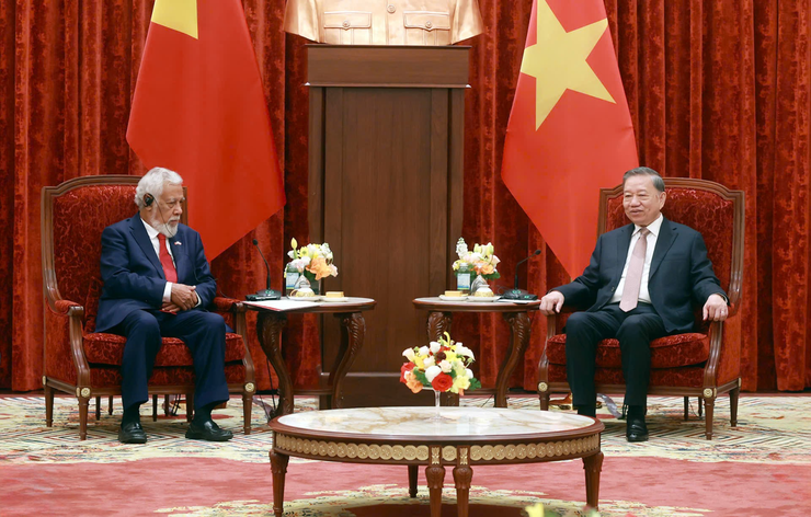 Tổng Bí thư, Chủ tịch nước Tô Lâm tiếp Thủ tướng Timor-Leste- Ảnh 2.