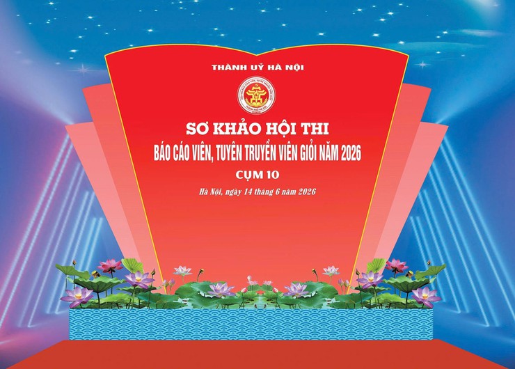 SẮP DIỄN RA HỘI THI BÁO CÁO VIÊN, TUYÊN TRUYỀN VIÊN GIỎI TP HÀ NỘI NĂM 2026 - CỤM THI SỐ 10 TẠI XÃ PHÚC THỌ- Ảnh 1.