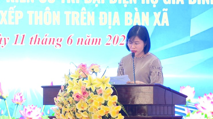 UBND xã Phúc Lộc tổ chức Hội nghị triển khai công tác lấy ý kiến cử tri đại diện hộ gia đình đối với Đề án sắp xếp thôn trên địa bàn- Ảnh 3.
