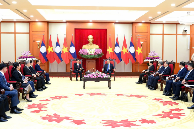 Cụ thể hoá nội hàm gắn kết chiến lược Việt Nam - Lào trên tất cả các lĩnh vực- Ảnh 3.
