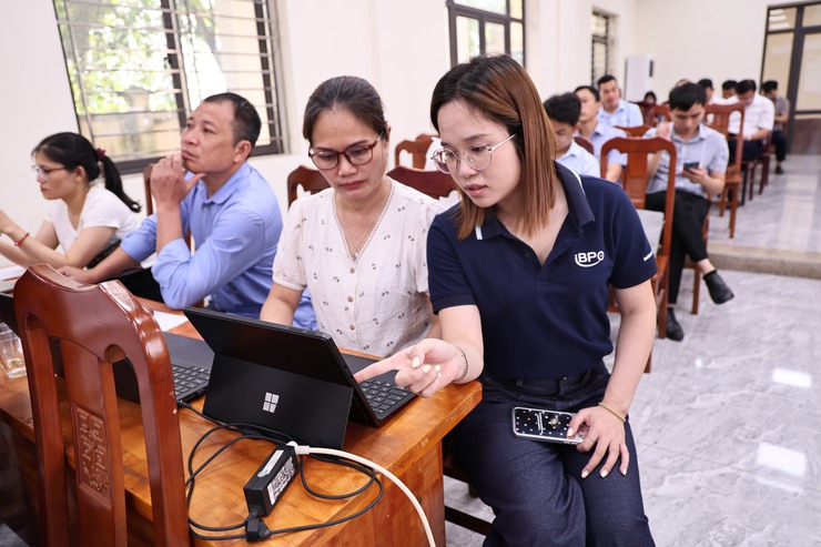 NÂNG CAO HIỆU QUẢ QUẢN TRỊ, ĐIỀU HÀNH: XÃ HOÀ XÁ TRIỂN KHAI TẬP HUẤN HANOIWORK VÀ OKR/KPI- Ảnh 7.