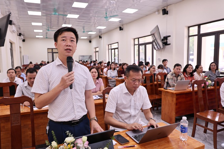 NÂNG CAO HIỆU QUẢ QUẢN TRỊ, ĐIỀU HÀNH: XÃ HOÀ XÁ TRIỂN KHAI TẬP HUẤN HANOIWORK VÀ OKR/KPI- Ảnh 8.