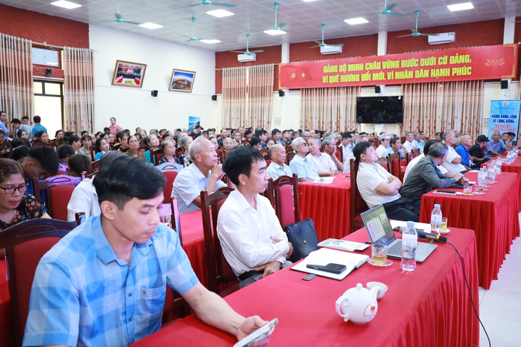 Hơn 300 đại biểu xã Minh Châu được tập huấn nâng cao kiến thức, kỹ năng phòng, chống thiên tai năm 2026- Ảnh 2.