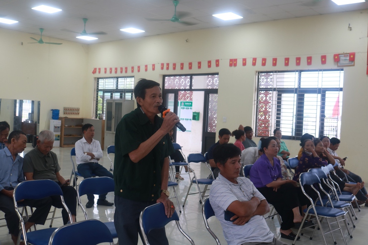 Tổ đại biểu số 2 HĐND xã Hòa Phú đã tổ chức hội nghị tiếp xúc cử tri tại thôn Yên Lạc- Ảnh 5.