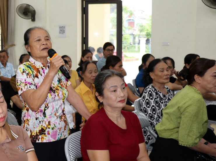 Đơn vị bầu cử số 2: đại biểu HĐND xã tiếp xúc cử tri trước kỳ họp thường lệ giữa năm 2026- Ảnh 4.