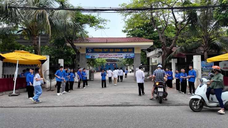 Kỳ thi tốt nghiệp THPT năm 2026 điểm thi trường THPT Vạn Xuân-Hoài Đức- Ảnh 1.