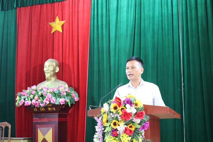 Chi bộ thôn Thái Hòa tổ chức sinh hoạt chuyên đề về công tác sắp xếp thôn- Ảnh 2.