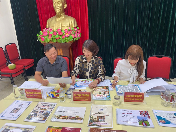 KHƠI DẬY KHÁT VỌNG “SÁCH VÀ ƯỚC MƠ VƯƠN XA”: PHƯỜNG HỒNG HÀ TỔ CHỨC CHẤM SƠ KHẢO CUỘC THI “ĐẠI SỨ VĂN HÓA ĐỌC” NĂM 2026- Ảnh 1.