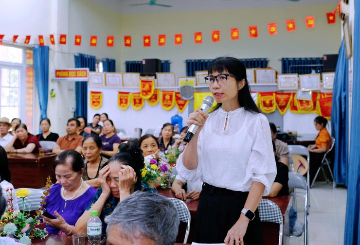 TỔ ĐẠI BIỂU SỐ 6 HĐND XÃ VÂN ĐÌNH TỔ CHỨC HỘI NGHỊ TIẾP XÚC CỬ TRI TRƯỚC KỲ HỌP THƯỜNG LỆ GIỮA NĂM 2026- Ảnh 9.