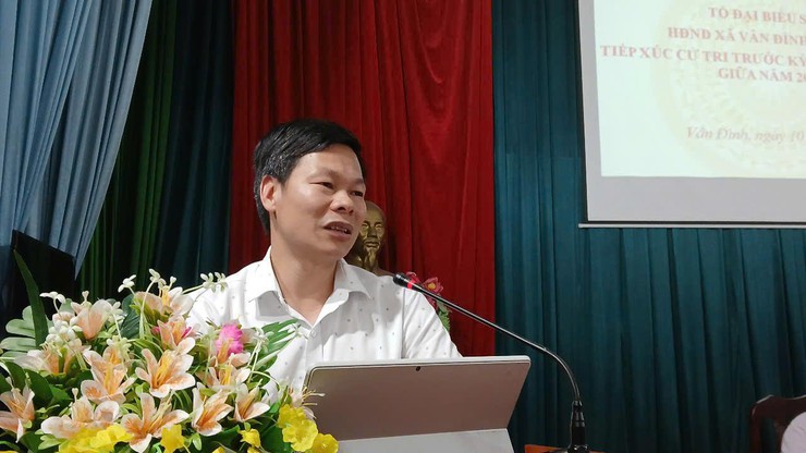 TỔ ĐẠI BIỂU SỐ 6 HĐND XÃ VÂN ĐÌNH TỔ CHỨC HỘI NGHỊ TIẾP XÚC CỬ TRI TRƯỚC KỲ HỌP THƯỜNG LỆ GIỮA NĂM 2026- Ảnh 6.