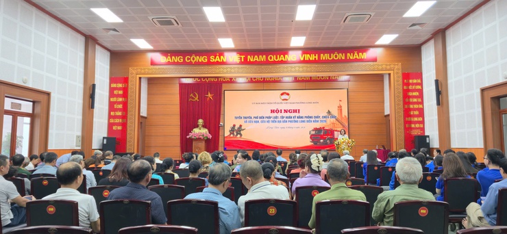 Uỷ ban MTTQ Việt Nam phường Long Biên tổ chức hội nghị tuyên truyền, công tác phòng cháy, chữa cháy và cứu nạn, cứu hộ năm 2026- Ảnh 1.