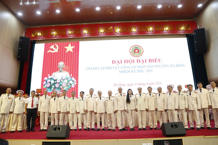 Đại hội thành lập Hội Cựu Công an nhân dân phường Hà Đông, nhiệm kỳ 2026- 2031- Ảnh 7.