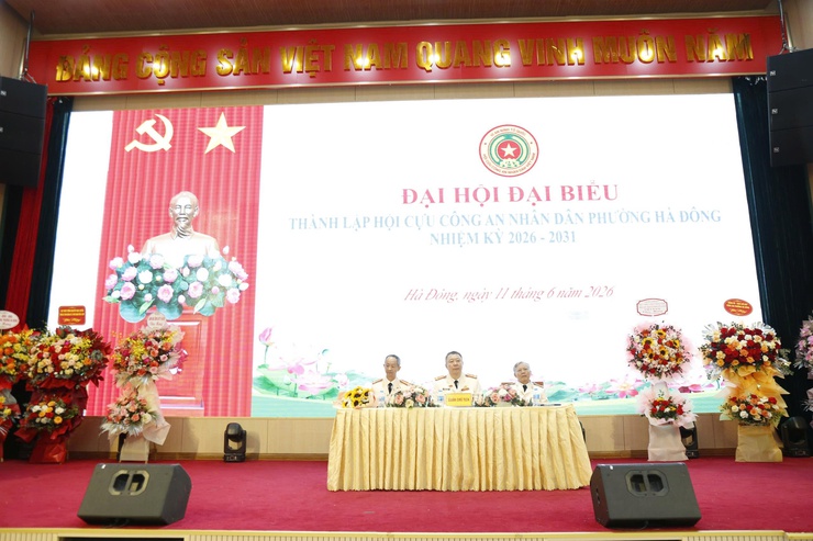 Đại hội thành lập Hội Cựu Công an nhân dân phường Hà Đông, nhiệm kỳ 2026- 2031- Ảnh 4.