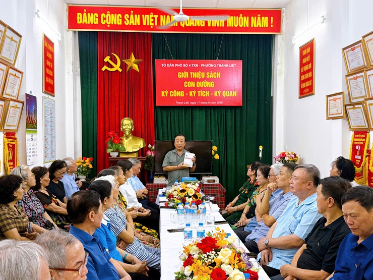 TDP số 4 Thanh Xuân Nam, phường Thanh Liệt lan tỏa giá trị lịch sử, giáo dục truyền thống cách mạng- Ảnh 3.