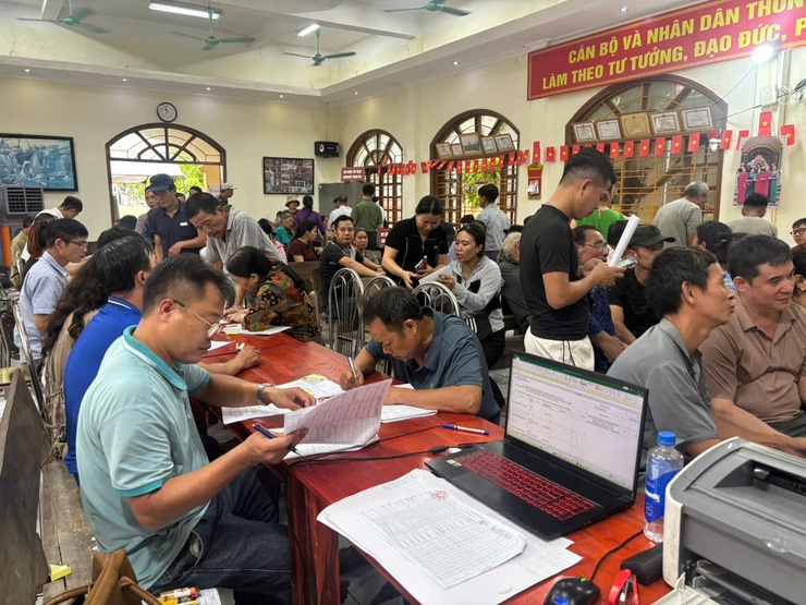 105 HỘ DÂN THÔN TỪ CHÂU ĐƯỢC CHI TRẢ BỒI THƯỜNG, HỖ TRỢ GPMB ĐỢT 1, ĐỢT 2 THUỘC DỰ ÁN KHU ĐÔ THỊ THỂ THAO QUỐC TẾ HÀ NỘI- Ảnh 4.