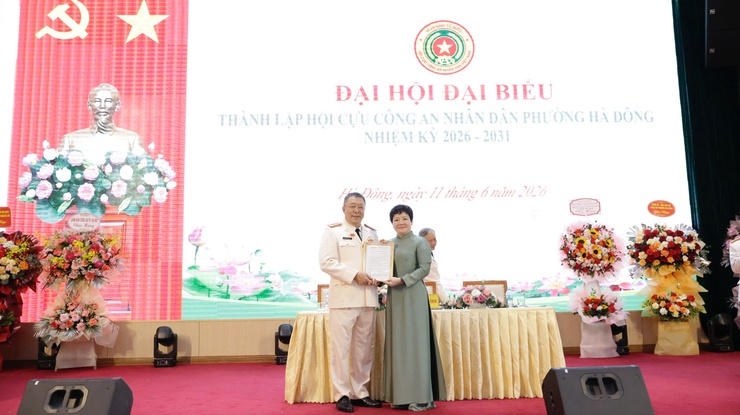 Đại hội thành lập Hội Cựu Công an nhân dân phường Hà Đông, nhiệm kỳ 2026- 2031- Ảnh 3.