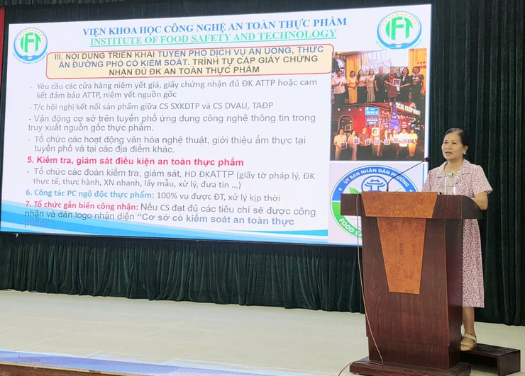 Phú Lương tập huấn triển khai xây dựng “Tuyến phố an toàn thực phẩm có kiểm soát” tại tuyến phố Xốm- Ảnh 4.