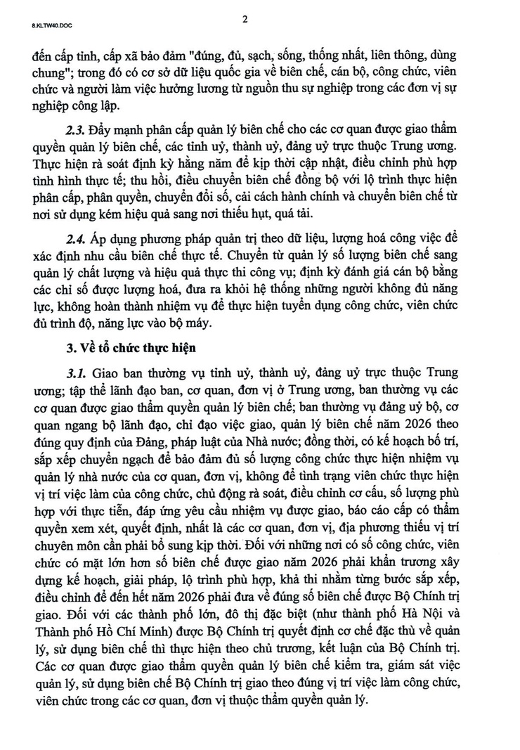 UBND phường Văn Miếu - Quốc Tử Giám tuyên truyền Kết Luận số 40-KL/TW- Ảnh 2.