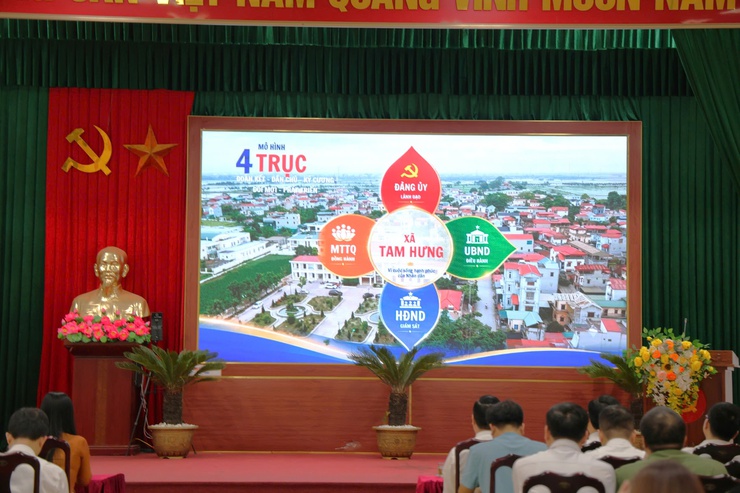Xã Tam Hưng – Một năm khẳng định hiệu quả trong vận hành mô hình chính quyền địa phương hai cấp- Ảnh 4.