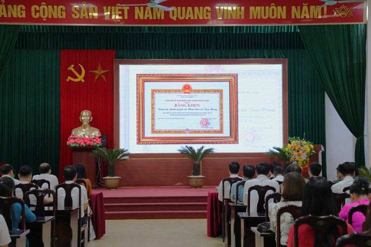 Xã Tam Hưng – Một năm khẳng định hiệu quả trong vận hành mô hình chính quyền địa phương hai cấp- Ảnh 5.