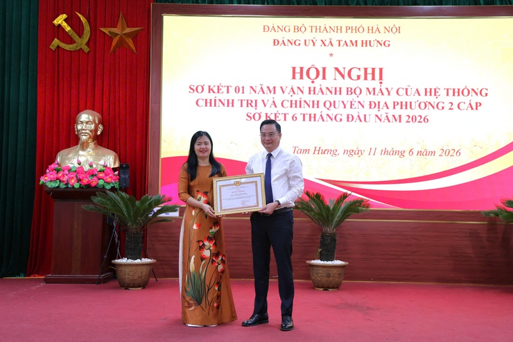 Xã Tam Hưng – Một năm khẳng định hiệu quả trong vận hành mô hình chính quyền địa phương hai cấp- Ảnh 8.