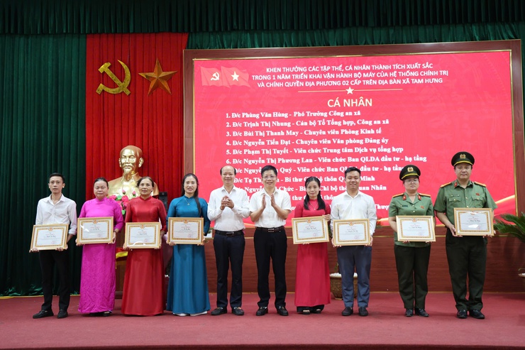 Xã Tam Hưng – Một năm khẳng định hiệu quả trong vận hành mô hình chính quyền địa phương hai cấp- Ảnh 13.