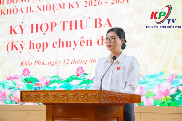 HĐND xã Kiều Phú tổ chức Kỳ họp thứ ba (kỳ họp chuyên đề), khóa II, nhiệm kỳ 2026 – 2031- Ảnh 4.