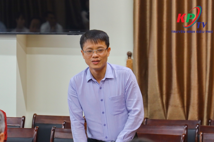 Thường trực Đảng ủy xã Kiều Phú giao ban với UBND xã về kết quả giải quyết phản ánh, kiến nghị của công dân trong lĩnh vực đất đai- Ảnh 5.