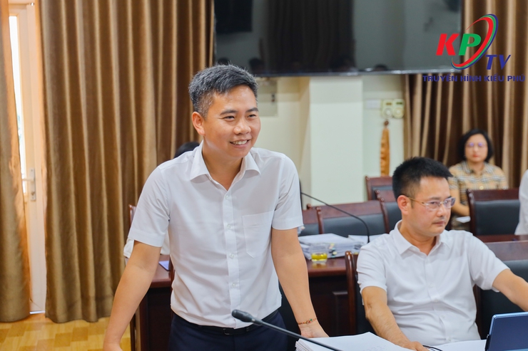 Thường trực Đảng ủy xã Kiều Phú giao ban với UBND xã về kết quả giải quyết phản ánh, kiến nghị của công dân trong lĩnh vực đất đai- Ảnh 11.
