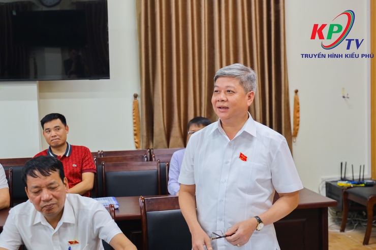 Thường trực Đảng ủy xã Kiều Phú giao ban với UBND xã về kết quả giải quyết phản ánh, kiến nghị của công dân trong lĩnh vực đất đai- Ảnh 10.