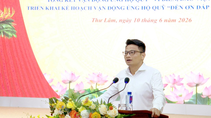 Ủy ban MTTQ Việt Nam xã Thư Lâm tổ chức Hội nghị Tổng kết vận động Ủng hộ Quỹ Vì biển đảo Việt Nam và triển khai kế hoạch vận động Ủng hộ Quỹ Đền ơn đáp nghĩa năm 2026- Ảnh 14.