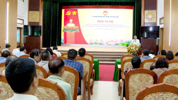 Ủy ban MTTQ Việt Nam xã Thư Lâm tổ chức Hội nghị Tổng kết vận động Ủng hộ Quỹ Vì biển đảo Việt Nam và triển khai kế hoạch vận động Ủng hộ Quỹ Đền ơn đáp nghĩa năm 2026- Ảnh 15.