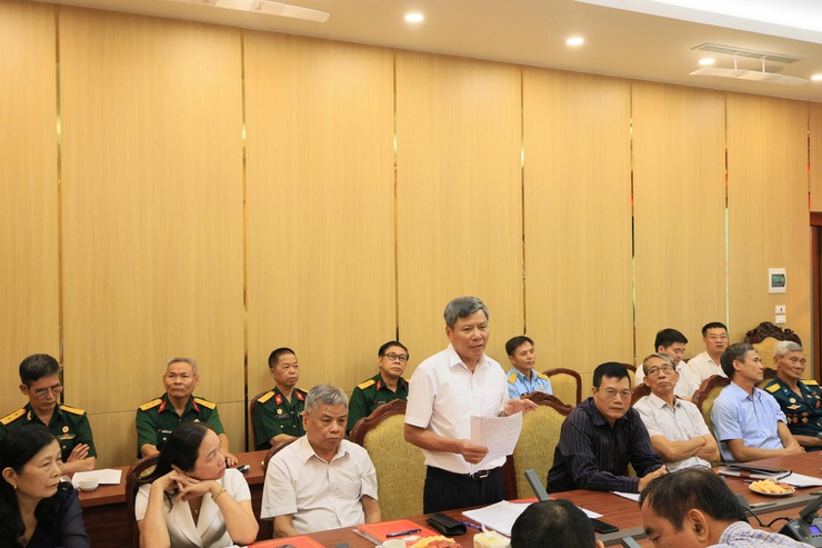 Hội nghị phản biện xã hội đối với Đề án “Tăng cường tiềm lực phòng thủ dân sự, phát huy hiệu quả khu dân cư an toàn về an ninh trật tự, bảo đảm an ninh chính trị, trật tự an toàn xã hội"- Ảnh 12.