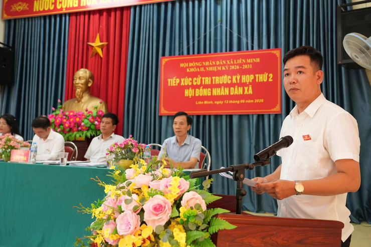 Tổ đại biểu số 4 HĐND xã Liên Minh tiếp xúc cử tri trước kỳ họp thứ 2 HĐND xã khóa II, nhiệm kỳ 2026 - 2031- Ảnh 2.