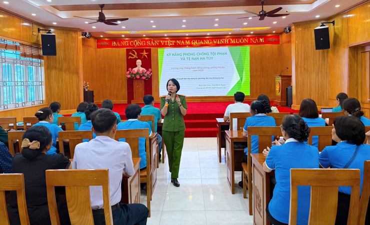 Phường Thanh Liệt tăng cường tuyên truyền kỹ năng phòng, chống tội phạm và tệ nạn ma túy năm 2026- Ảnh 4.