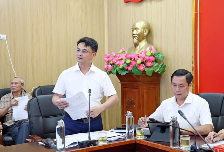 Xuân Mai lấy ý kiến đóng góp vào dự thảo Đề án sắp xếp thôn trên địa bàn xã- Ảnh 4.