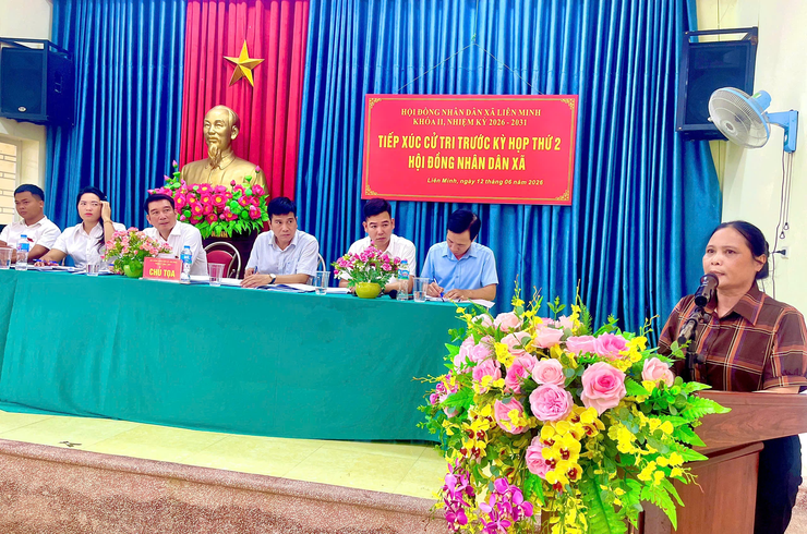 Tổ đại biểu số 4 HĐND xã Liên Minh tiếp xúc cử tri trước kỳ họp thứ 2 HĐND xã khóa II, nhiệm kỳ 2026 - 2031- Ảnh 3.