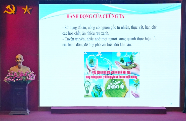PHƯỜNG SƠN TÂY TỔ CHỨC HỘI NGHỊ TẬP HUẤN NÂNG CAO NHẬN THỨC CỘNG ĐỒNG VỀ PHÒNG, CHỐNG THIÊN TAI- Ảnh 4.