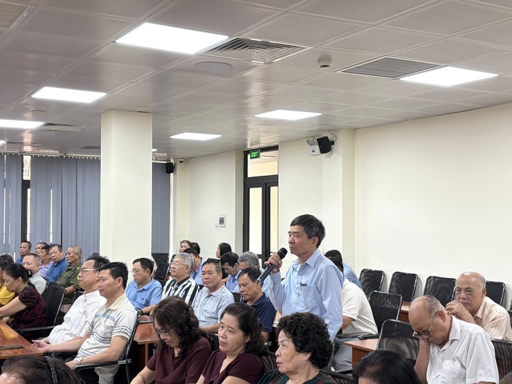 Tổ đại biểu HĐND phường Bạch Mai số 5 lắng nghe ý kiến cử tri trước Kỳ họp thứ Hai khóa II- Ảnh 9.