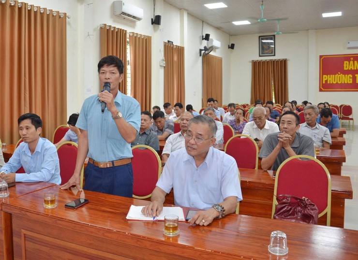 Đại biểu HĐND phường Tùng Thiện hoàn thành công tác tiếp xúc cử tri trước kỳ họp thứ 2 - Ảnh 8.