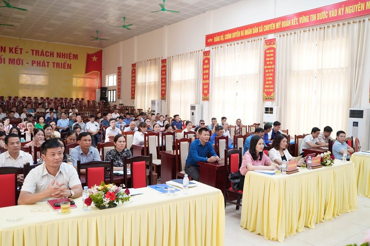 Chuyên Mỹ triển khai hướng dẫn lấy ý kiến Nhân dân về Đề án sắp xếp thôn trên địa bàn xã- Ảnh 2.