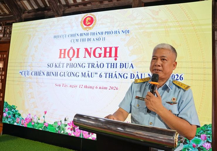 CỤM THI ĐUA SỐ 11 – HỘI CCB THÀNH PHỐ HÀ NỘI SƠ KẾT PHONG TRÀO "CỰU CHIẾN BINH GƯƠNG MẪU" 6 THÁNG ĐẦU NĂM 2026- Ảnh 5.