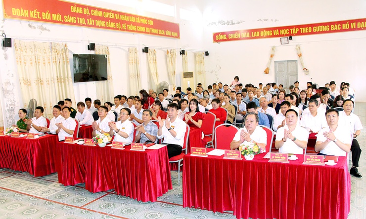 ĐẢNG ỦY XÃ PHÚC SƠN TỔ CHỨC HỘI NGHỊ SƠ KẾT 01 NĂM THỰC HIỆN MÔ HÌNH CHÍNH QUYỀN ĐỊA PHƯƠNG HAI CẤP VÀ CÔNG TÁC XÂY DỰNG ĐẢNG 6 THÁNG ĐẦU NĂM 2026- Ảnh 1.