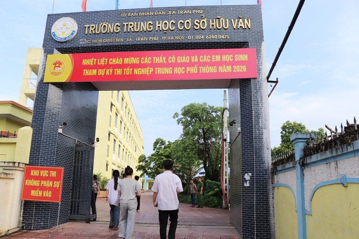 Xã Trần Phú bảo đảm an toàn, tạo điều kiện thuận lợi cho thí sinh hoàn thành Kỳ thi tốt nghiệp THPT năm 2026- Ảnh 7.