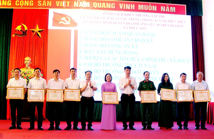 ĐẢNG ỦY XÃ PHÚC SƠN TỔ CHỨC HỘI NGHỊ SƠ KẾT 01 NĂM THỰC HIỆN MÔ HÌNH CHÍNH QUYỀN ĐỊA PHƯƠNG HAI CẤP VÀ CÔNG TÁC XÂY DỰNG ĐẢNG 6 THÁNG ĐẦU NĂM 2026- Ảnh 2.