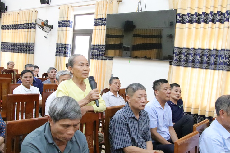 Đại biểu HĐND xã Trần Phú, đơn vị bầu cử số 4: tổng hợp, tiếp thu, làm rõ ý kiến cử tri thôn Quyết Tiến, Đông Viên, Mỹ Thượng và Mỹ Hạ- Ảnh 4.