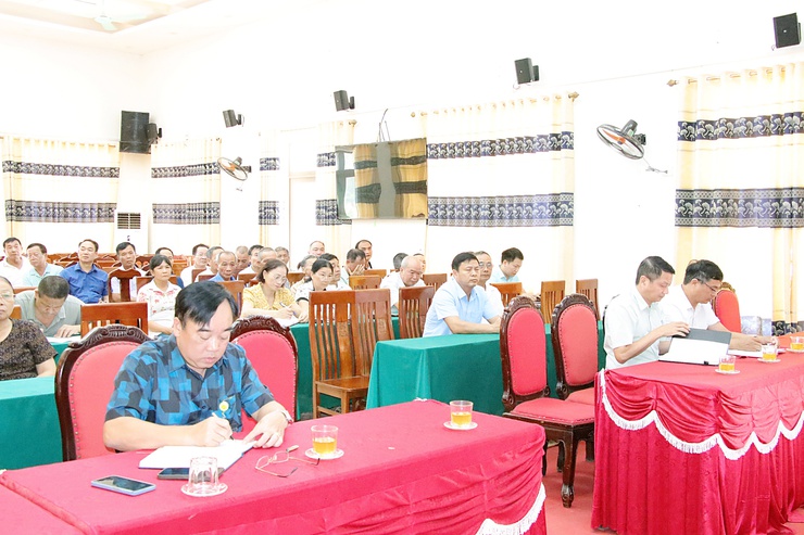Đơn vị bầu cử số 08: đại biểu HĐND xã&nbsp;tiếp xúc cử tri trước kỳ họp giữa năm 2026- Ảnh 1.