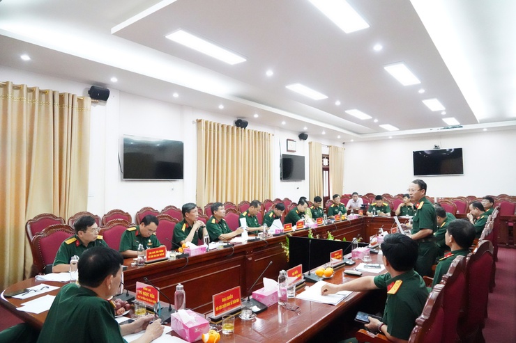 Cụm thi đua số 8 Hội Cựu chiến binh thành phố Hà Nội sơ kết phong trào thi đua “Cựu chiến binh gương mẫu” 6 tháng đầu năm 2026- Ảnh 5.