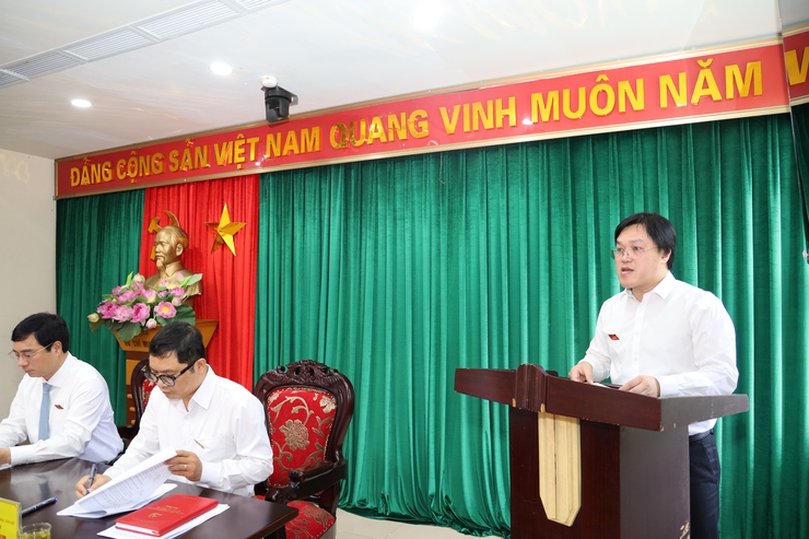 HĐND phường Yên Sở chức kỳ họp thứ Tư, tiến hành xem xét, thông qua Nghị quyết về việc xác nhận kết quả bầu chức danh Phó Chủ tịch UBND phường Yên Sở khóa II, nhiệm kỳ 2026-2031.- Ảnh 1.