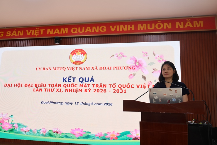 MTTQ xã Đoài Phương tuyên truyền học tập và làm theo tư tưởng, đạo đức, phong cách Hồ Chí Minh và một số nội dung quan trọng

- Ảnh 1.